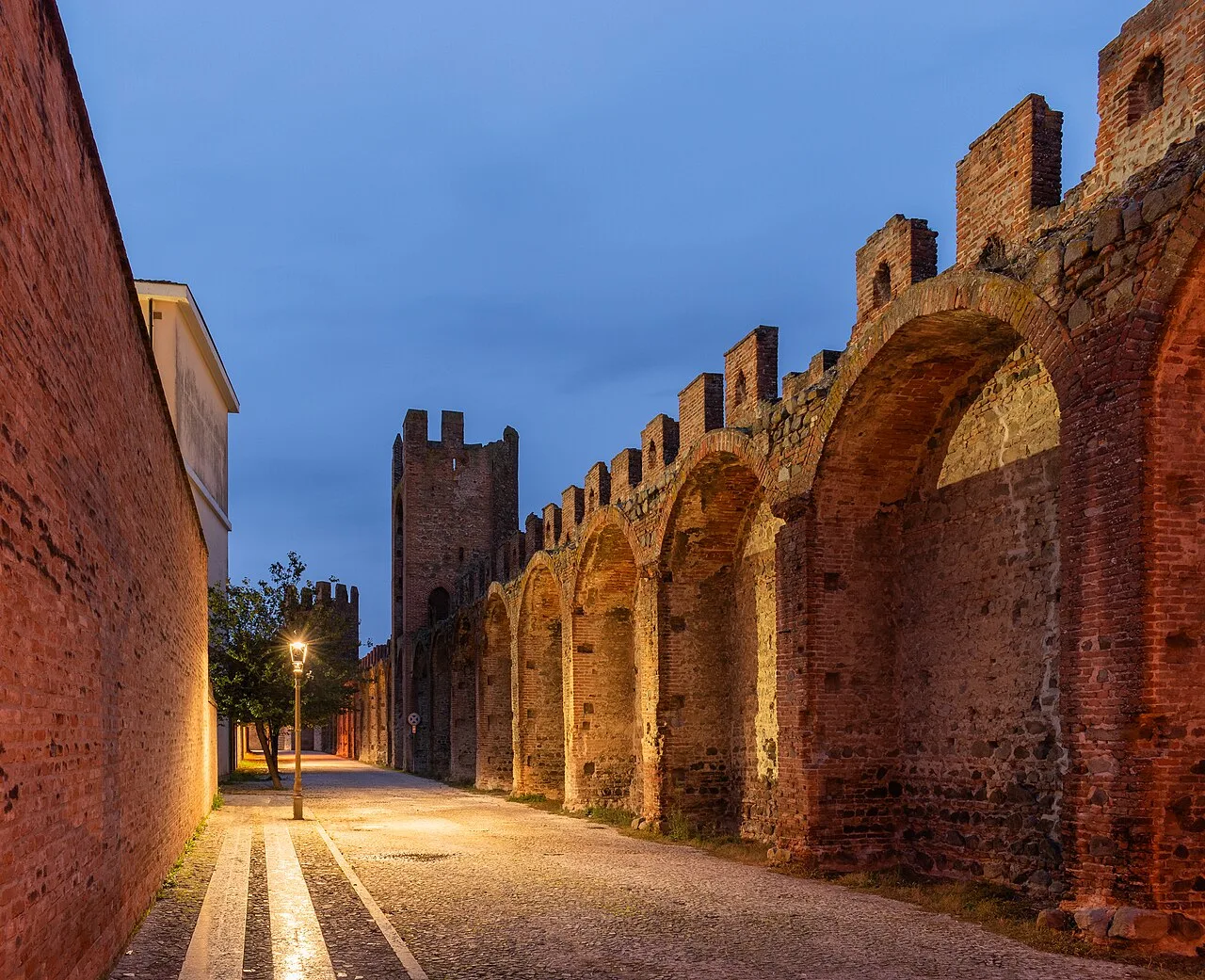 Le mura medievali di Montagnana