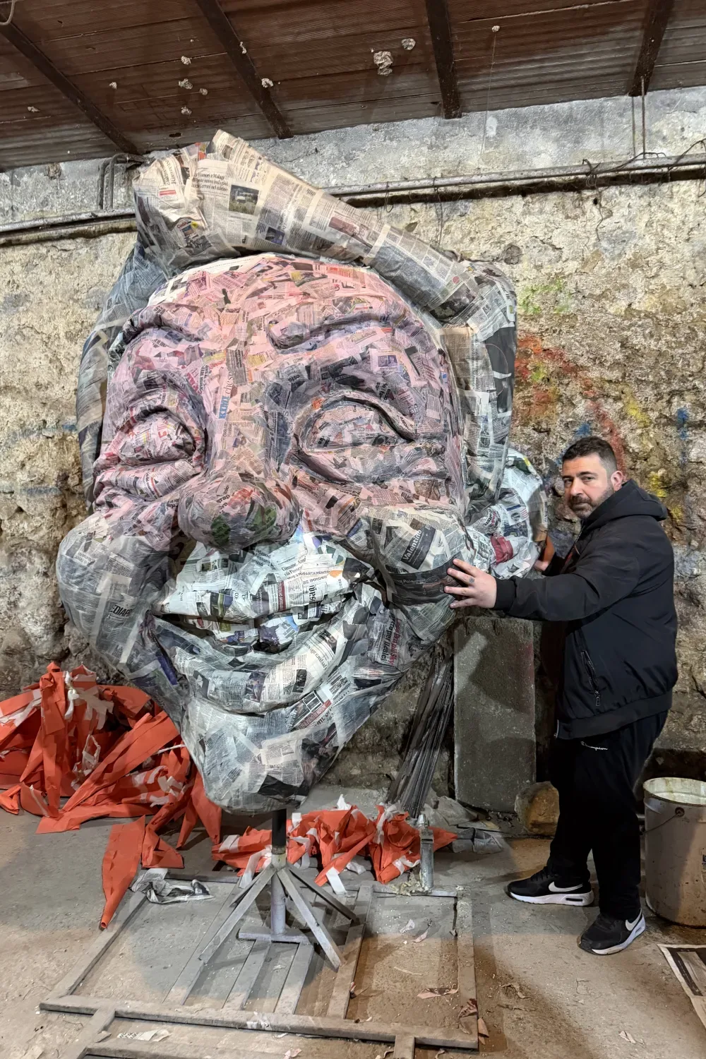 Preparazione opere d'arte a Stigliano