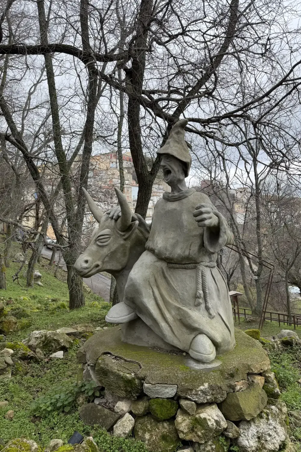 Scultura tipica al borgo di Stigliano